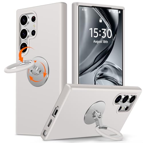 Coque Galaxy S22 Ultra antichoc silicone XYZ avec anneau de maintien