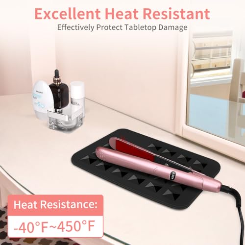 Alfombrilla profesional de silicona resistente al calor para salones 6