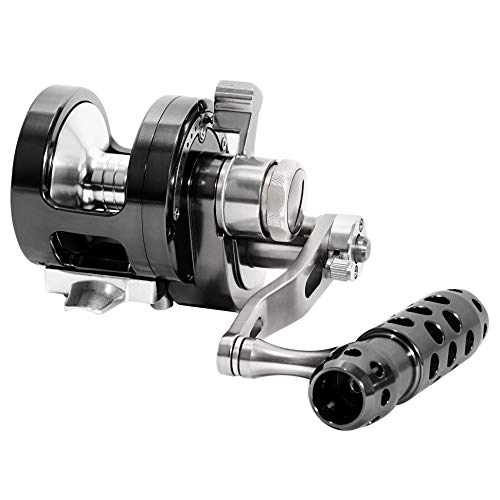 Full Metal Trolling Jigging Reel 14Kg 30Lbs Lever Drag Deep Sea Ocean Boat Big Game Fishing Lever Drag 2 Speed High And Low #TOP8