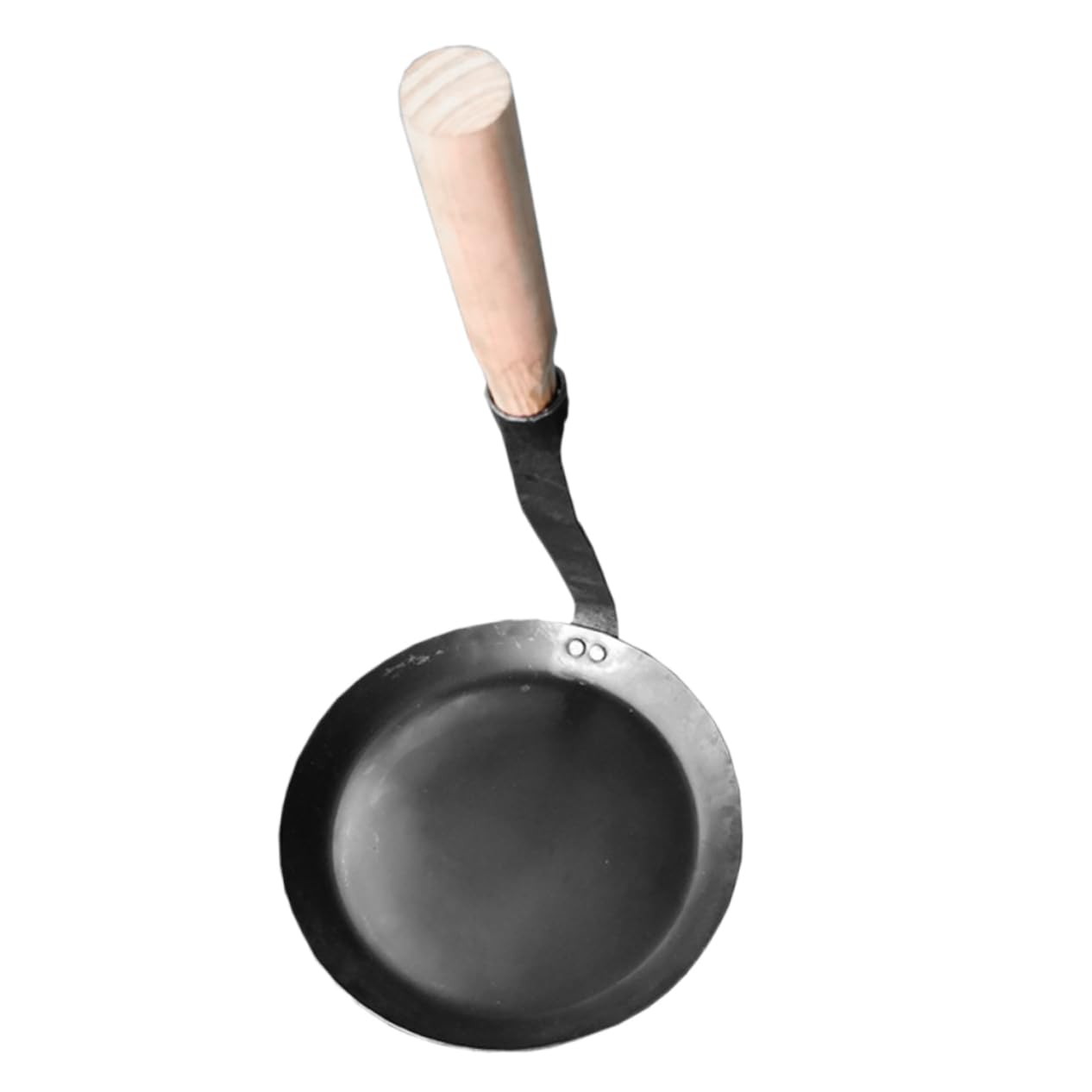 Cuchara de cocina para freír timbales PRETYZOOM con mango de madera aislante