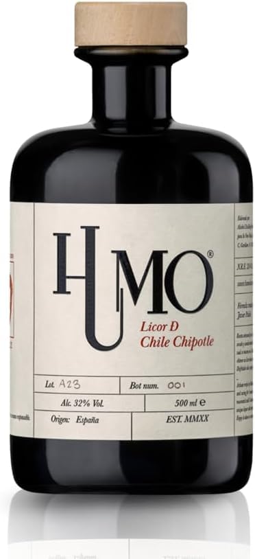HUMO, LICOR DE CHILE CHIPOTLE 0,5L