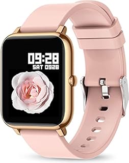 KALINCO Smart Watch, Fitness Tracker with Heart Rate Monitor, Blood Pressure, Blood Oxygen Tracking, 1.4 Inch Touch Screen Smartwatch Fitness Watch for Women Men Compatible with Android iPhone iOS