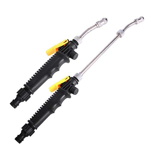 Pressure Wash Water Gun,High Power Washer Wand Lances, Spray Cleaning Guns Tools with Detachable Nozzles for Houses Roof, Car Wash, Window Washing，Garden Watering（30 cm/ 11.9 in）