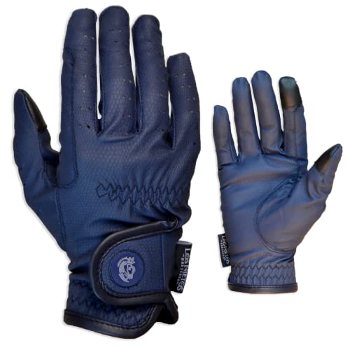 Guantes de equitación Serino Los Nietos Dressage | Talla: M | Equipamiento para el caballo | Producto de Guarnicionería | Tradición artesana | Los Nietos