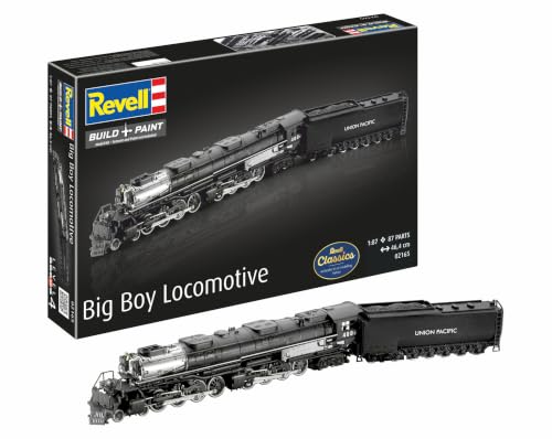 Revell 02165 - Big Boy Kit di Modello in Plastica Locomotive, Scala 1:87