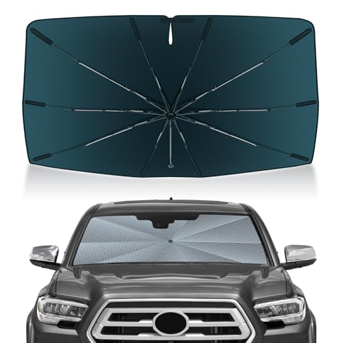 Autorder Windshield Sun Shade Umbrella for 2016-2026 Toyota Tacoma Accessories,Upgraded Ice Crystal...