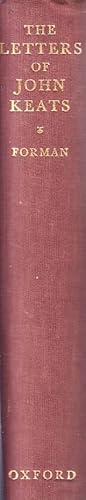 The Letters of John Keats B000SDPFSG Book Cover