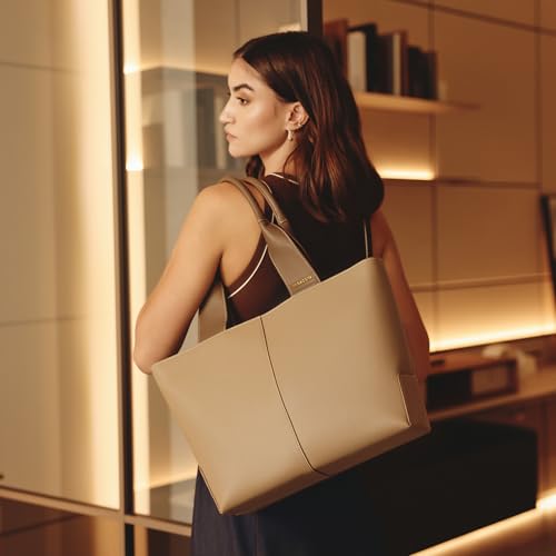 Image of Miraggio Holly 14 Inch Laptop Tote Bag | Office Tote Bag For Women | Big Totes For Work & Travel With Functional Pockets