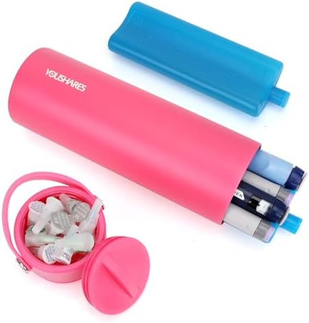 YOUSHARES Pochette Isotherme Insuline, 48H Trousse Isotherme Médi...