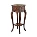 ZoSiP Fleur Plante Présentoir Jardinage Porte Usine Stand à 2 Niveaux Bois Socle End Table courbé Jambes avec étagère Rack Planteur Pots de Fleurs Porte Étalage (Color, Size : 36x36x86cm)
