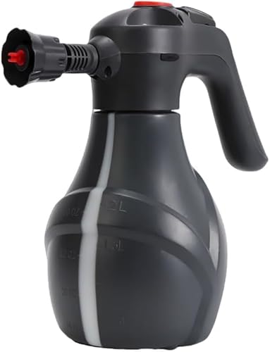 Rutexc スプレーボトル、高圧ガーデンスプレー、花の水やりツール、コンパクトスプレー、洗車用品、清掃用品、2リットル