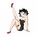 A/X 43 cm 33,4 cm per Betty Boop Adesivi per Auto Protezione Solare Adesivo personalità Materiale vinilico Occlusione