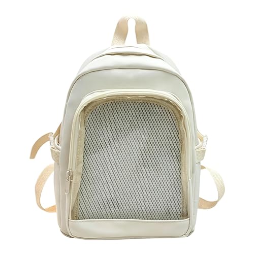 Mochila Pequeña Expositora De Pins con ventana transparente para fans y estudiantes