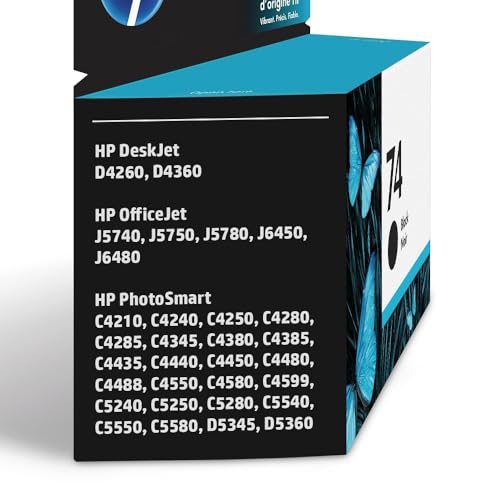 HP 74 | Ink Cartridge | Black | CB335WN