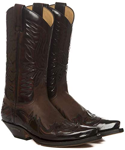 Sendra Boots Bota Western 3241 Cuervo Flora/Sprinter (37 EU, FUCSIA/7004)