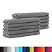Produktbild SUPERTOLL 10er Pack Gästetücher, 30x50 cm zum Sonderpreis 100% Baumwolle in vielen Farben - 10er Pack Gästetuch, Gästetücher, 30x50 cm, Farbe Anthrazit