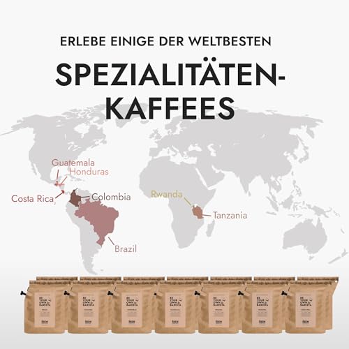 Kaffee Geschenk Set zum Geburtstag - 14 Beste Single Estate Spezialitäten & Bio Kaffees Aus Aller Welt | Brauen & Genießen Sie Jederzeit & Überall | Kaffeeliebhaber Geschenkidee für Männer & Frauen