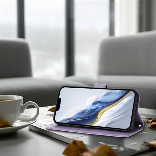Étui portefeuille Samsung S25 marron idéal pour simplifier vos sorties