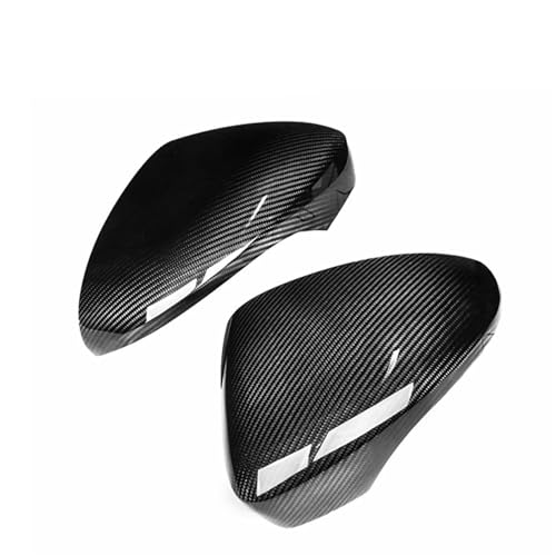 2PCS �J�[�{���t�@�C�o�[ LHD �ԗp���A�r���[�~���[�J�o�[ �O�� ���A�r���[ ���o�[�X �V�F�� �L���b�v �|���V�F �p�i���[�� 971 2017-2022 �Ή�