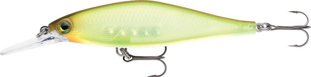 Rapala Shadow Rap Shad Deep Hard Bait Lure, Freshwater, Size 09, 3 1/2" Length, 5'-6' Depth, Haymaker, Package of 1, SDRSD09HAY, One Size