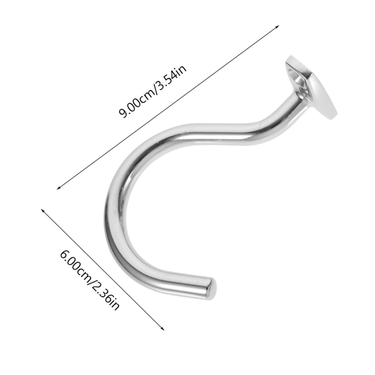 Sosoport 2Sets Replaceable Snooker Hook Durable Hooks for Billiard Accessory Convenient Installation for Pool Table for Storing Cues and Triangles Sturdy