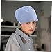 COMPUKAS Adjustable Unisex Nurse Caps for Men and Women Breathable Medical Scrub Hats for Hospital Laboratory and Food Industry Dustproof and Comfortable Headwear Sky-Blue