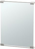 Vista 1 de Gatco Espejo decorativo de montaje fijo 1524, níquel satinado