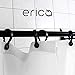 Erica U-shaped Shower Curtain Rail 85x95x85 cm, Wall Mounted without ...