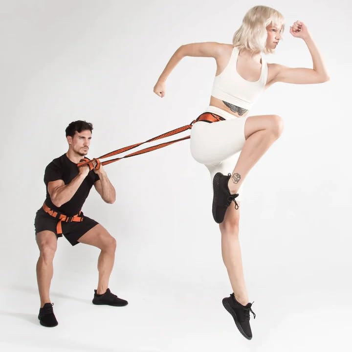 MurtraSport Zestaw Resistance Bands z paskiem treningowym Premium