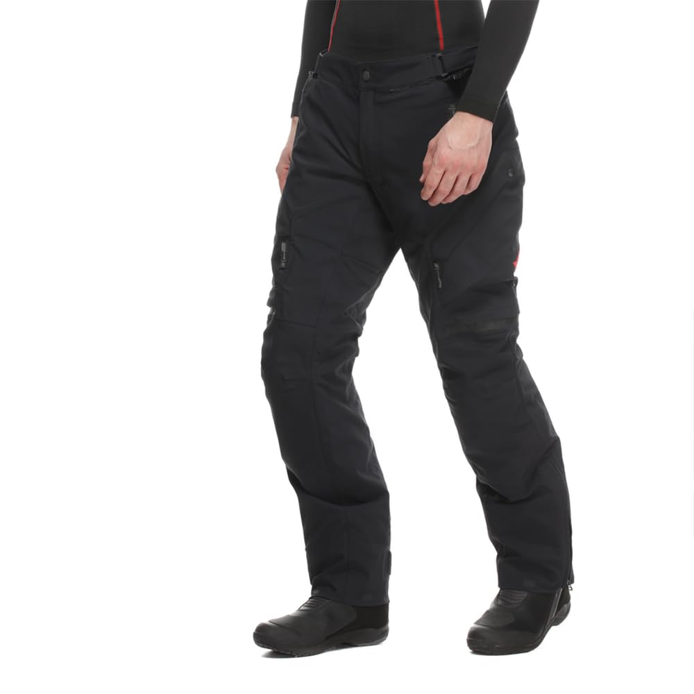 Dainese Mangen Absoluteshell Pro wodoodporne motocyklowe spodnie tekstylne, czarny, 52