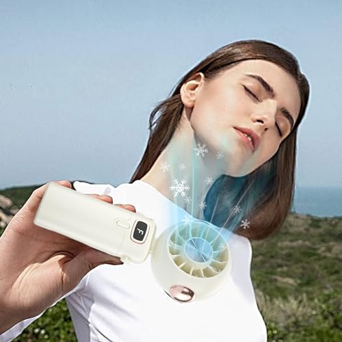 Ventilateur pour voyage et camping pliable et rechargeable idéal en plein air - 3