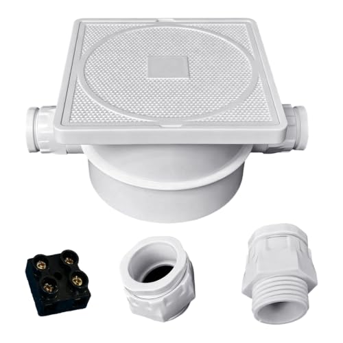 Boîte de jonction de piscine en ABS avec bornier pour câblage sous-marin