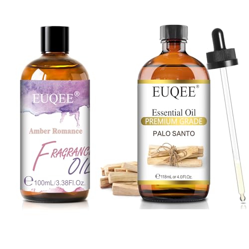 EUQEE 100ML Amber Romance Aceite Aromático + Palo Santo 118mL