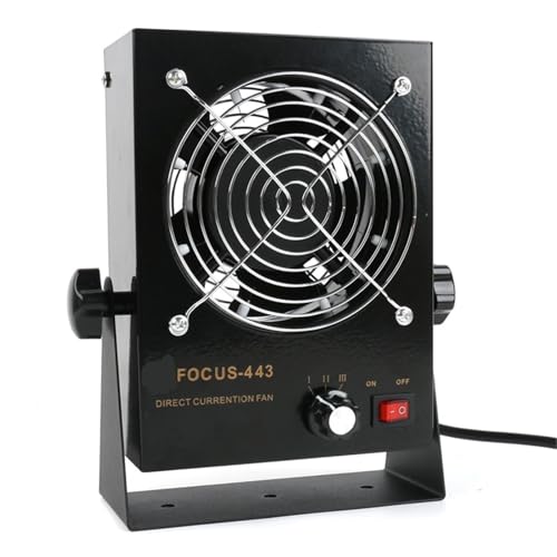 Ventilador Ionizador Portátil Eliminación Estática FS-443 DC