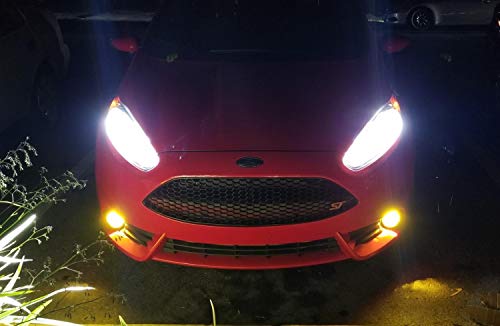 Lámpara LED antiniebla dual color 20W para auto miniatura 4