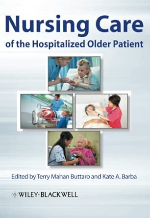 Nursing Care of the Hospitalized Older Patient book cover