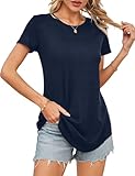 Das Damen Tunika Top ist aus 92% Viskose und 8% Elasthan gefertigt. Es ist sehr dehnbar, weich, leicht, atmungsaktiv und angenehm zu tragen.