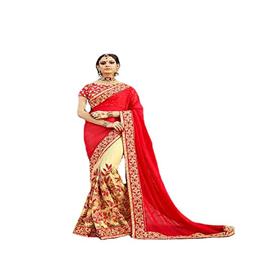 Robe de mariée mariée Sari Soie d'exception pour un mariage traditionnel indien élégant