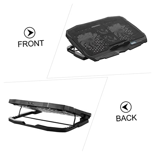 Refrigerador ajustable para laptop con ventilador LED miniatura 4