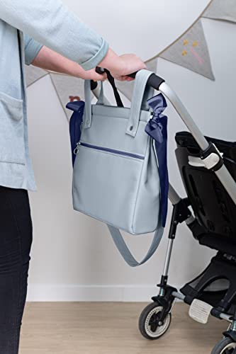 Sacchetto portapane in ecopelle per passeggino con...