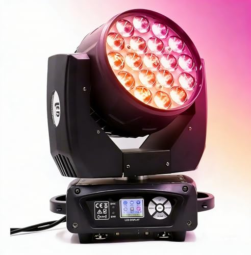 JCYWFLODY 19x15W Zoom Beam Wash