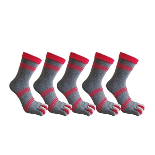 Chaussettes à cinq doigts en coton respirant idéales pour les affaires au bureau