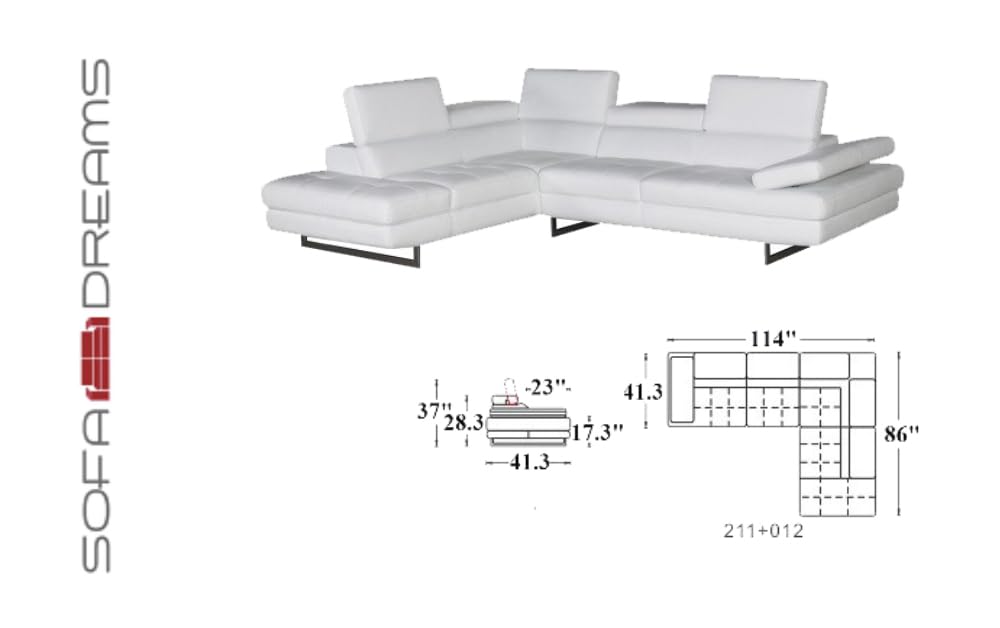 Genuine Leather Couches in 2026: What You're Really Buying 1 Sofa Dreams Rome Leather in Coffee — product photo
