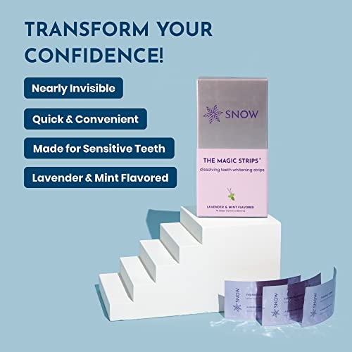 Snow Teeth Whitening Led Mouthpiece And Magic Strips Kit (7 Treatments) #TOP6
