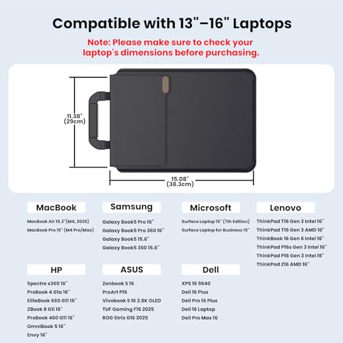 Image of Laptop Sleeve, MacBook Air Sleeve Case with Laptop Stand and Mouse Pad