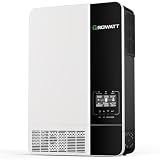 GROWATT - Inversor solar de 3500 W CC 40-60 V, entrada/salida de CA 120 V (configurable) cargador inversor