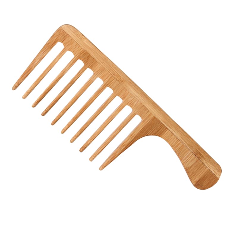 Peine de Dientes Anchos Healeved de Madera Grande miniatura 1