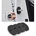 4pcs Car Styling Accessories AD01 Door Lock Protection Cover Case For PORSCHE Carrera Boxster Cayman Cayenne Panamera Macan Speedster GT2 911