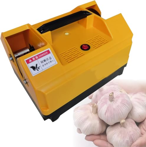 Cortador eléctrico doble para raíces y tallos de ajo