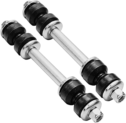 Image of Detroit Axle - 18pc Front End Kit for 2008 2009 Chevy Trailblazer GMC Envoy 2 Upper Control Arms 2 Lower Control Arm Brackets 4 Ball Joints 4 Sway Bar Links 4 Tie Rods 2 Boots Replacement